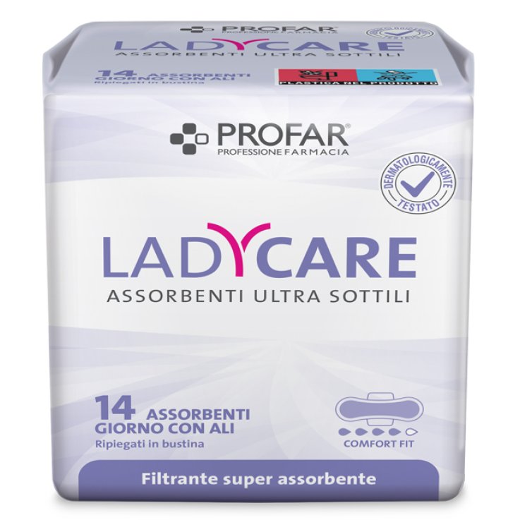 LADYCARE ASSORBENTI GIORNO ALI 14 PEZZI PROFAR