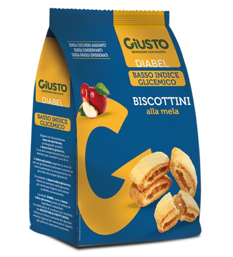 GIUSTO DIABEL BISCOTTINI MELA