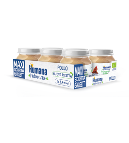 HUMANA OMOG POLLO BIO 6X80G