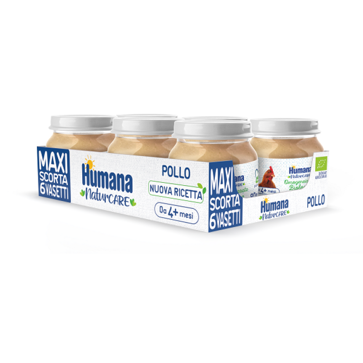 HUMANA OMOG POLLO BIO 6X80G
