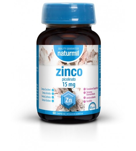 NATURMIL ZINCO PICOL 15MG 60CPR