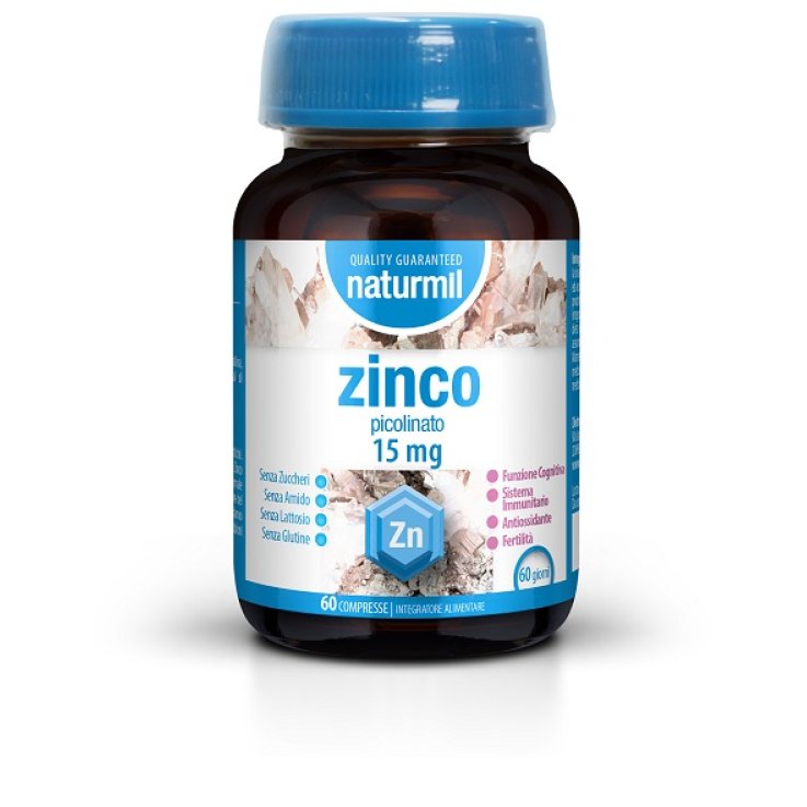 NATURMIL ZINCO PICOL 15MG 60CPR