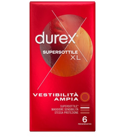 DUREX SUPERSOTTILE XL 6PZ