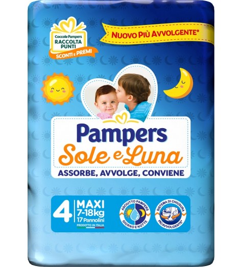 PAMPERS SOLE&LUNA MAXI 17PZ