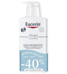 EUCERIN 1+1 ATOPIC OLIO DET 400