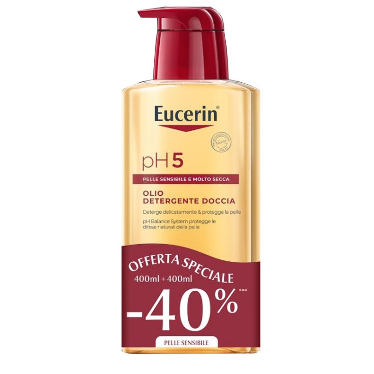 EUCERIN PH5 1+1 OLIO DET 400ML