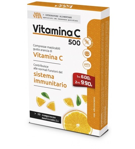 SANAVITA VITAMINA C MAST 30CPR