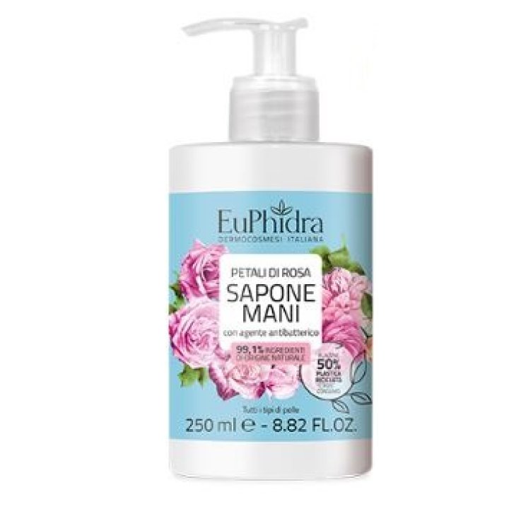 EUPH SAPONE LIQ PETALI ROSA 250ML