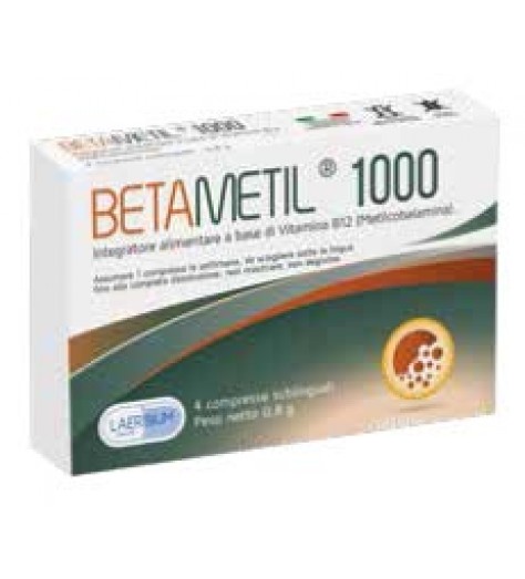 BETAMETIL 1000 4CPR SUBLINGUAL