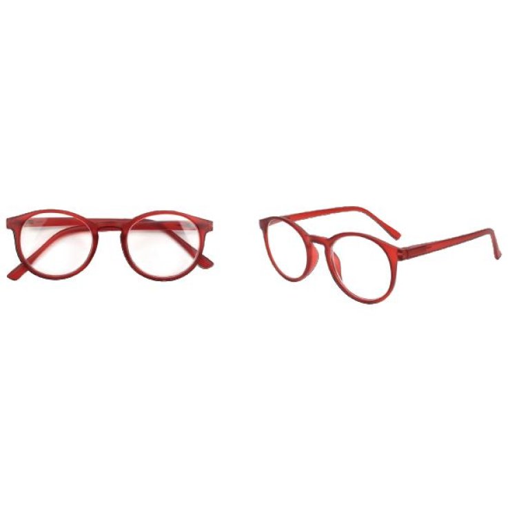 OCCHIALE IRIS ROSSO +2,00
