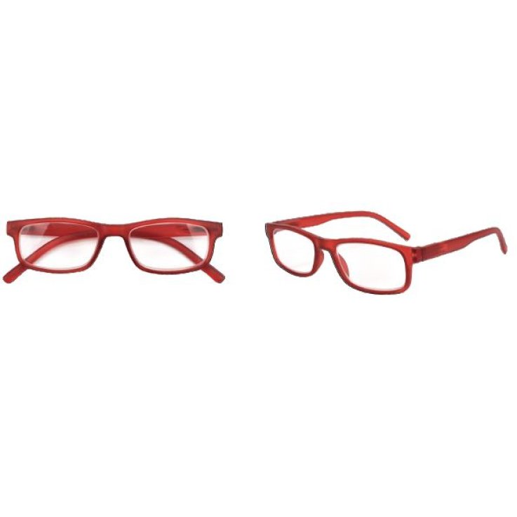 OCCHIALE OLMO ROSSO +2,00