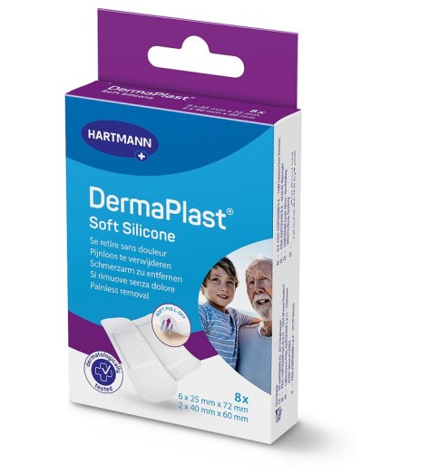 CER DERMAPLAST SOFT SIL 2F 8PZ