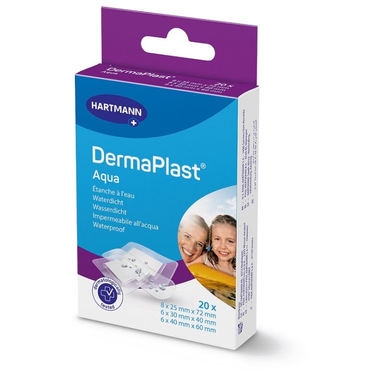CER DERMAPLAST AQUA 3F 20P