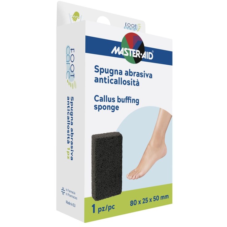FOOTCARE SPUGNA ABRASIV NERA