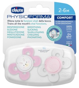 CH SUCCH COMF GIRL SIL 0-6M 2P