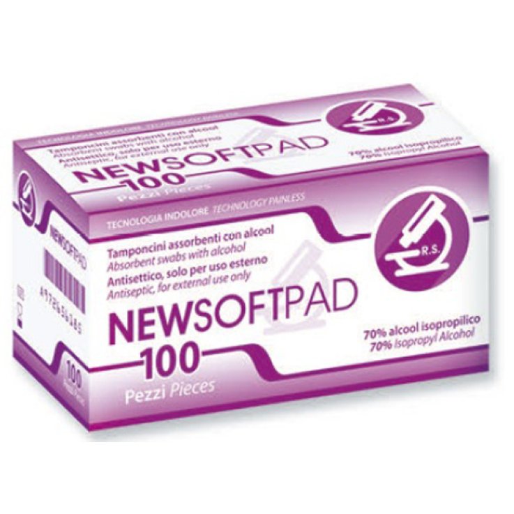 TAMPONI NEWSOFTPAD CON ALCOL 100 PEZZI