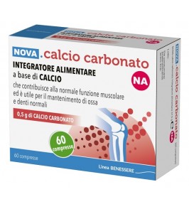 CALCIO CARB NA0,5G NOVA 60CPR