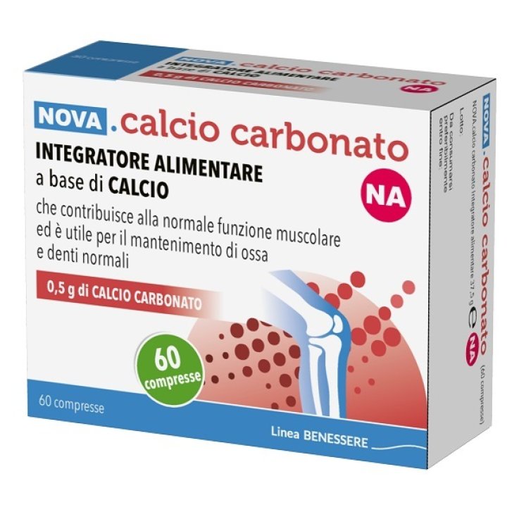 CALCIO CARB NA0,5G NOVA 60CPR