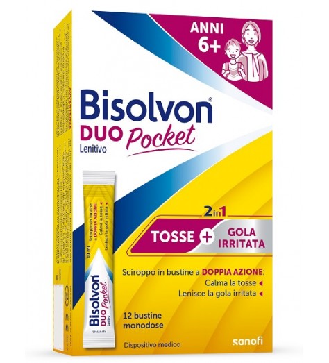 BISOLVON DUO POCKET LENITIVO NEW 12 BUSTINE