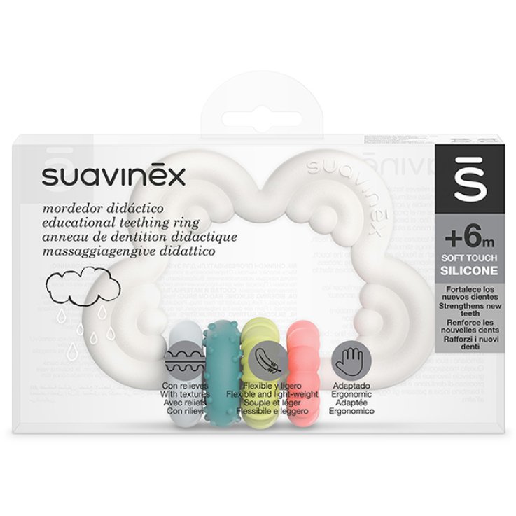 SUAVINEX MASSGENG SIL+6 NUVOLA