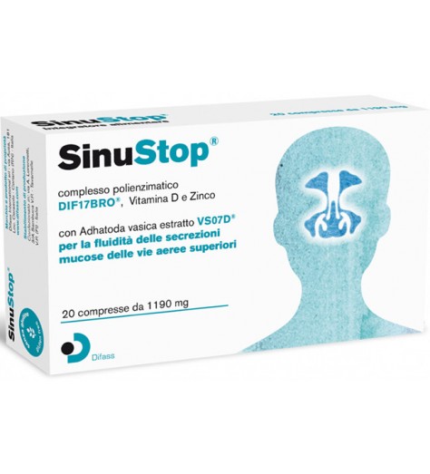 SINUSTOP 20CPR 1190 MG