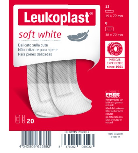 LEUKOPLAST SOFT WHITE 20PZ ASS LEUKOPLAST SOFT WHITE 20PZ ASS