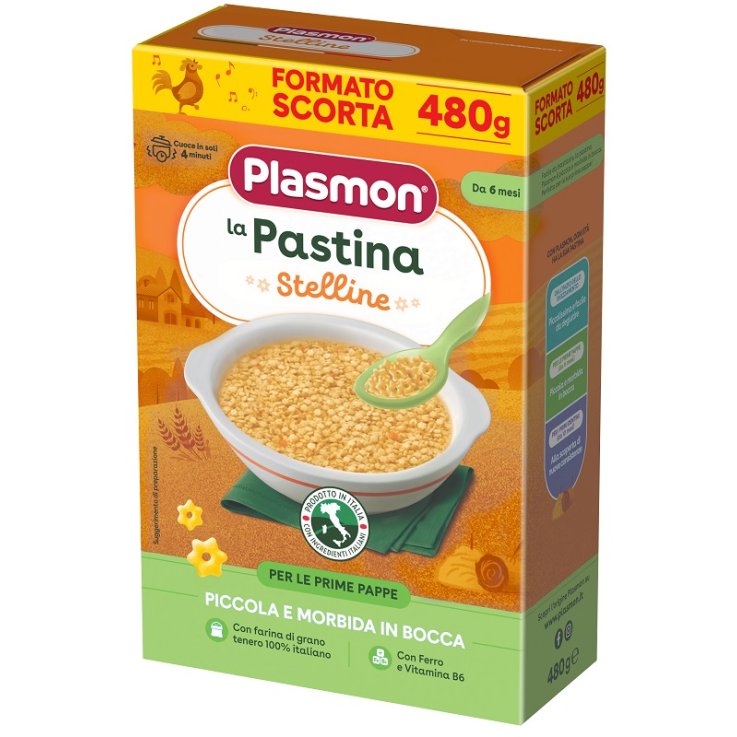 PLASMON PASTA STELLINE 480G