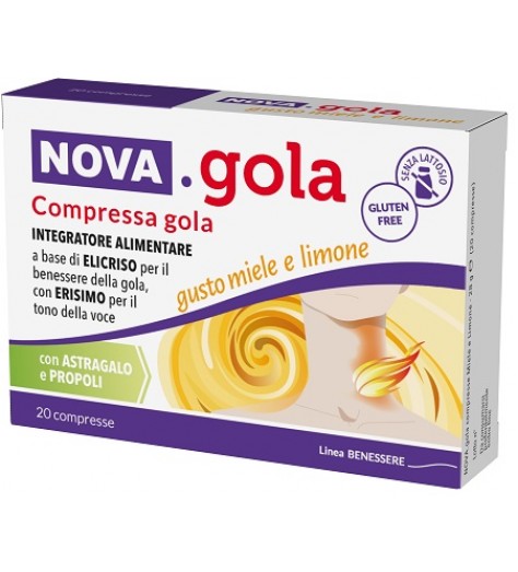 NOVA GOLA MIELE LIMONE 20 COMPRESSE