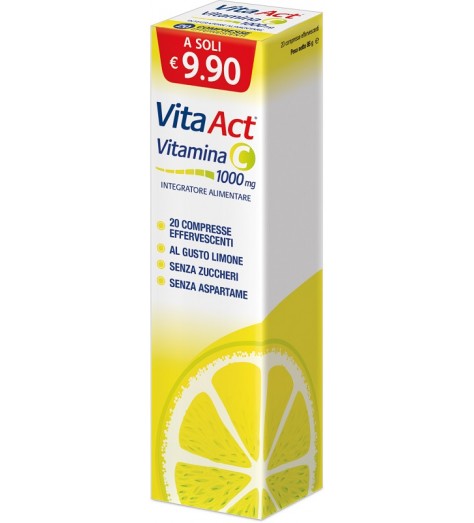 VITAMINA C ACT 1000 20CPR EFF