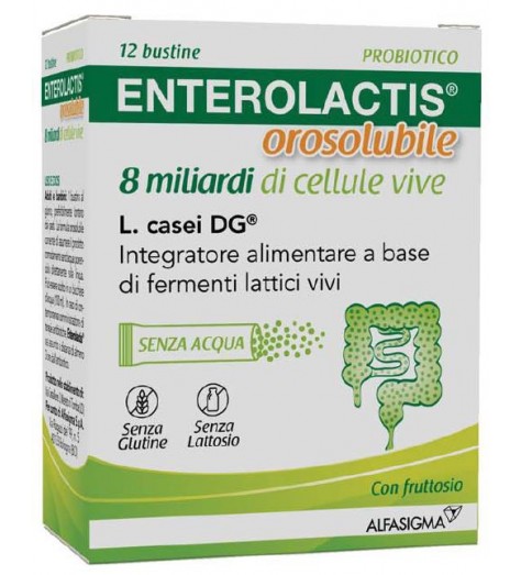 ENTEROLACTIS OROSOLUBILE 12BUS