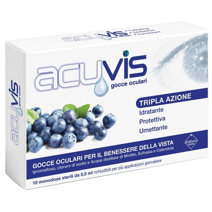 ACUVIS GOCCE OCULARI 10F 0,5M