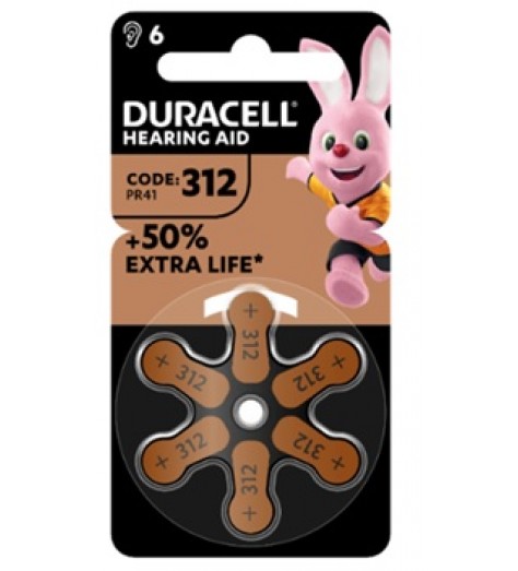 DURACELL EASY TAB 312 MARRONE