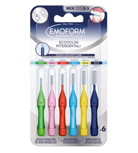 EMOFORM SCOVOLINO MIX 6PZ