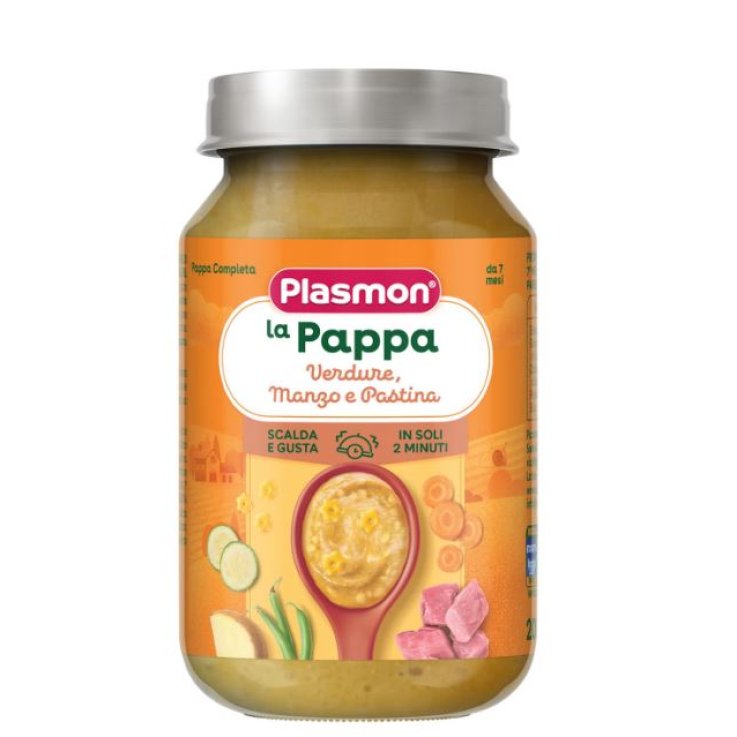 PLASMON LA PAPPA VERD MANZO 200G
