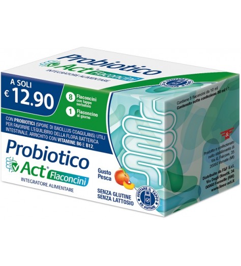 PROBIOTICO ACT 8 FLACONCINI