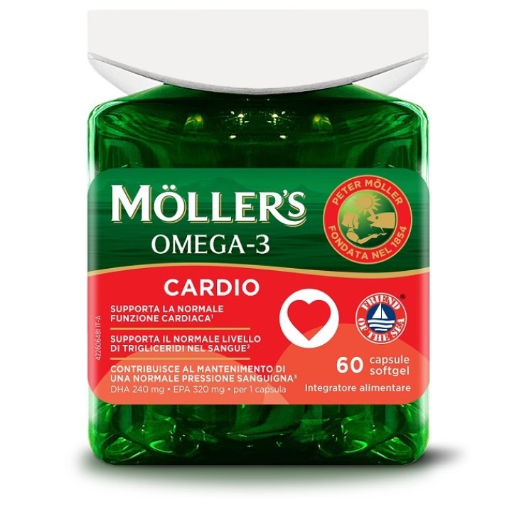 MOLLER`S OMEGA 3 CARDIO 60CPS