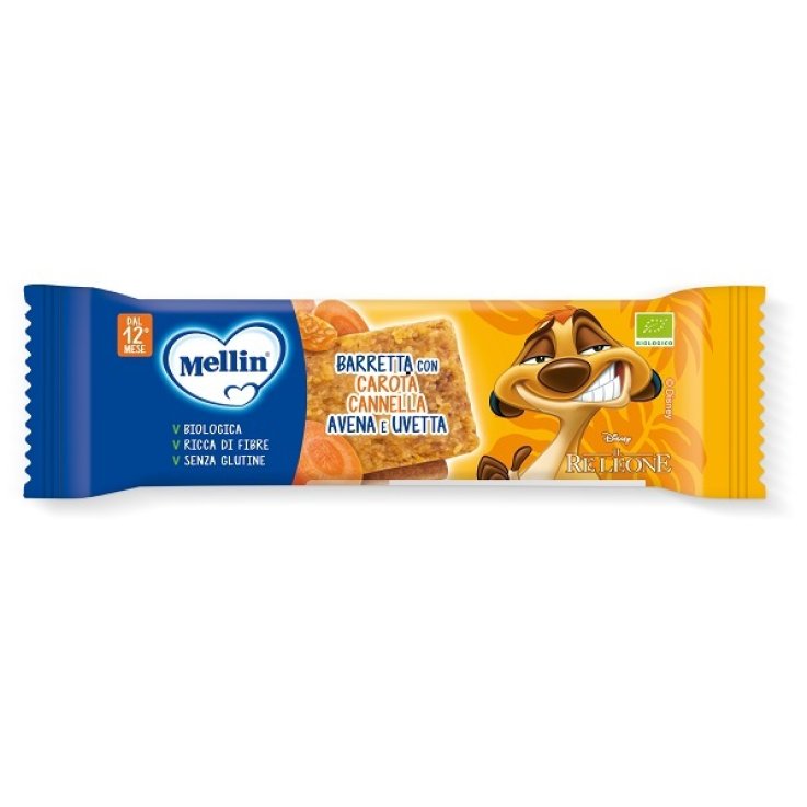 MELLIN BARS CAROTA CANNELLA AVENA UVETTA 20 G