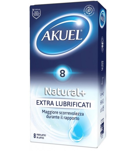 AKUEL NATURAL+ EXTRALUBR 8PZ