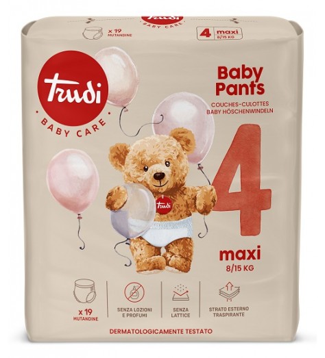 TRUDI BABY PANTS MX 8/15KG 19P