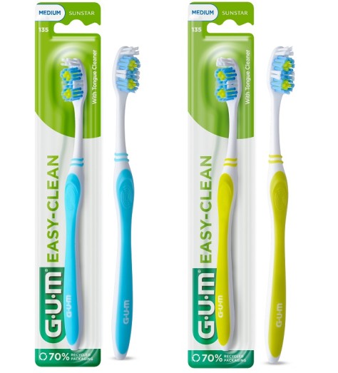 GUM EASY CLEAN TOOTHBRUSH SPAZ GUM EASY CLEAN TOOTHBRUSH SPAZ