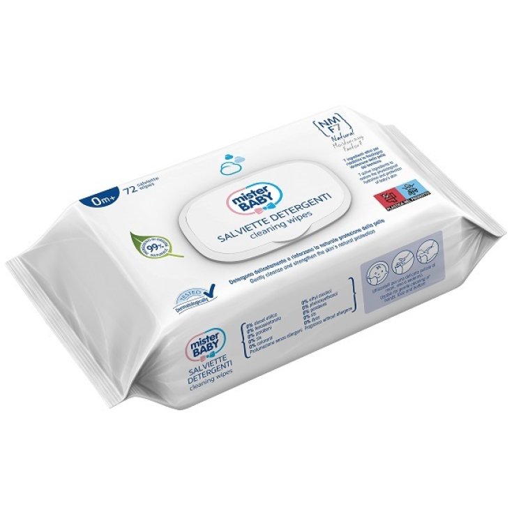 MISTER BABY SALVIETTE DETERGENTI 72 PEZZI