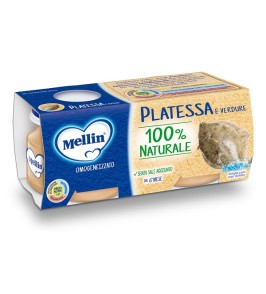 MELLIN OMOG PLATESSA 4X80G