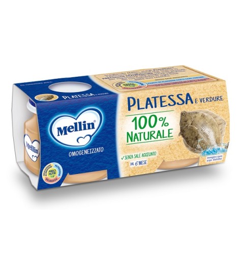 MELLIN OMOG PLATESSA 4X80G MELLIN OMOG PLATESSA 4X80G