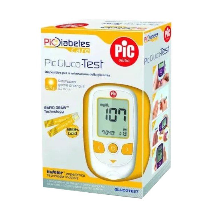 PIC KIT GLUCOTEST senza materiali di consumo
