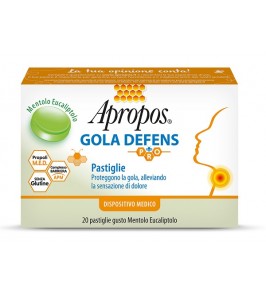 APROPOS GOLA DEFENS PRO 20 PASTIGLIE MENTOLO EUCALIPTO