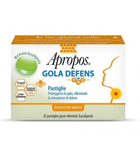 APROPOS GOLA DEFENS PRO 20 PASTIGLIE MENTOLO EUCALIPTO