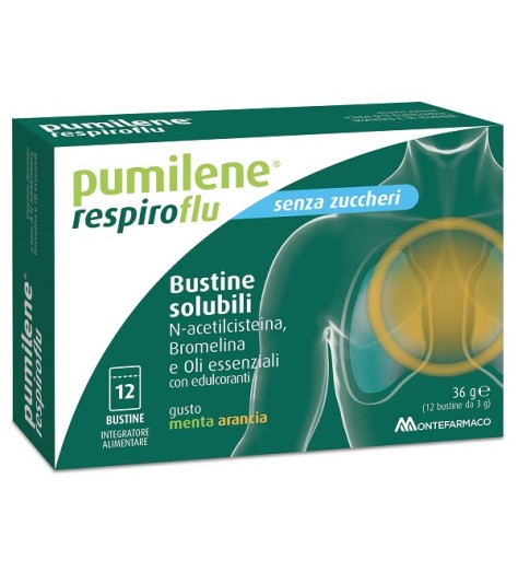 PUMILENE RESP FLU S/Z 12BUST PUMILENE RESP FLU S/Z 12BUST