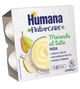 HUMANA MERENDA PERA 4PZ 100G