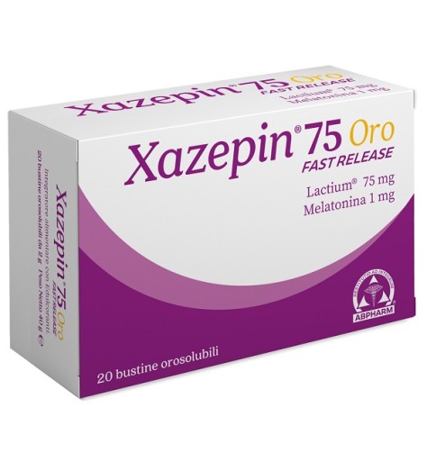 XAZEPIN 75 ORO FAST REL 20BUST