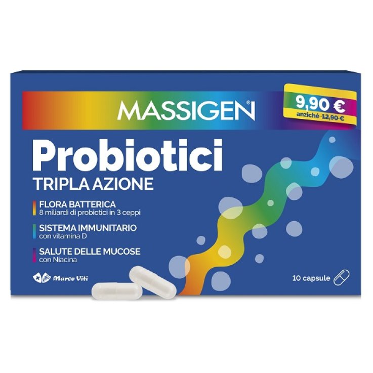 MASSIGEN PROBIOTICI 10CPS 24OS